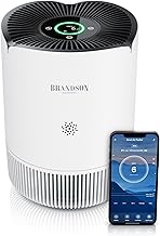 Brandson – Luftreiniger Allergiker WLAN – CADR 158 m³/h 50 m² – Air Purifier – Preisträger 202…