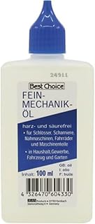 Osma 100 ml Flasche Feinmechaniköl Nähmaschinenöl Universalöl – Hohe Viskosität – Harzt nich…
