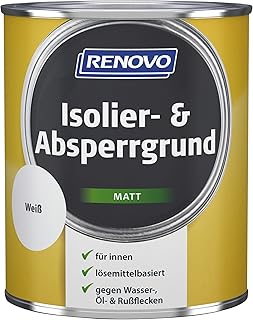 Renovo, Isolier- und Absperrgrund, 750 ml, für Innen, Öl-, Ruß- und Nikotinsperre