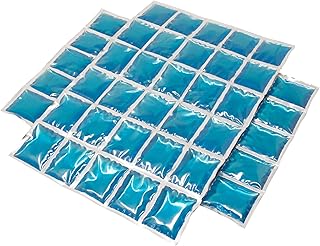 ToCi 2 x Kühlmatte 38 x 25 cm mit 30 Kühlzellen – Wiederverwendbares Kühlpad mit Kühlgel – …