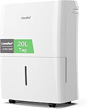 Comfee Luftentfeuchter MDDF-20DEN7, 20L/24h, Raumgröße ca.100m³(40m²), APP-fähig WLAN-Steuerung