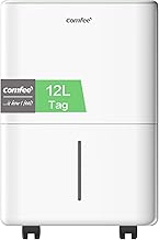 COMFEE Luftentfeuchter 12 Liter/Tag, Geeignet für Räume von ca. 50 Kubikmetern (20 Quadratmeter…