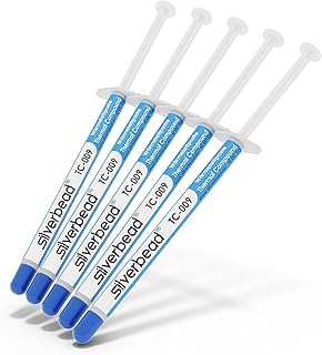 Wärmeleitpaste [5 Stück] Hochleistungs Thermische Thermal Paste Grease Compound TC-009 | für a…