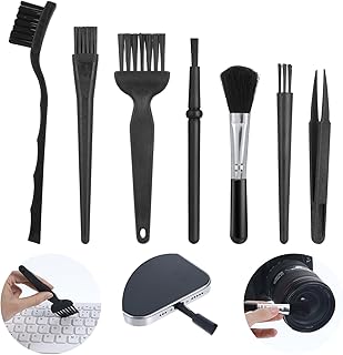 Ymapinc 7 Stück ESD Pinsel Antistatische Pinsel PC Reinigungsset Nylon PC Computer Cleaning Kit …