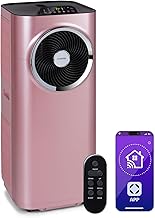 Klarstein Kraftwerk Smart 10K Mobiles Klimagerät – 10000 BTU, 29-49 m², App & Alexa Steuerung…