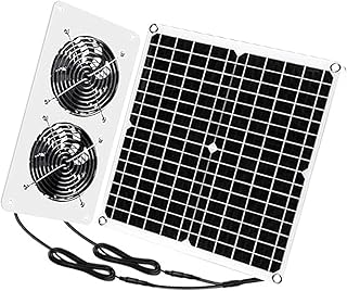 Lüfter Solarlüftungssysteme, 25 W, 12 V, hohe Umwandlungseffizienz, leichtes Kunststoffdesign, …