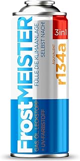 3 in 1 – Komplettes 400 ml Klimaanlagen-Nachfüllset inkl. Ersatz für das Kältemittel, Kompre…