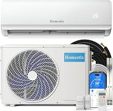 Split Klimaanlage 9000 BTU，4-in-1-Kältegerät mit Heizen, Kühlen, Entfeuchten und Lüften, bi…