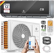 KESSER® Klimaanlage Set Split, WiFi/App Funktion Klimagerät, Kühlen A++/Heizen A+, 18000 BTU/h…