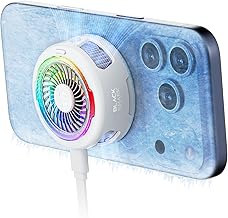 Black Shark FunCooler 6 Magnetic Phone Cooler für Gaming, Tragbarer Handy Kühler mit RGB-Beleuc…