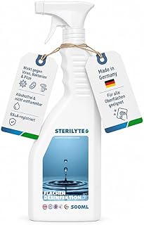 Flächendesinfektionsmittel 1 x 500 ml – Nachhaltig, alkoholfrei & hochwirksam – Desinfektionsm…
