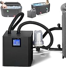 Eisbadkühler, 1/3 Ps Kaltwasserkühler Mit Externem Filter Und Pumpe, Isolierte Schläuche Verbe…