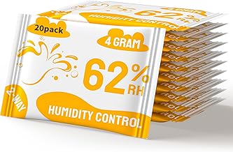 2-Wege Feuchtigkeitsregulierung 62% Luftfeuchtigkeit Terpene & Aromaschutz, 4g Feuchtigkeitsregle…
