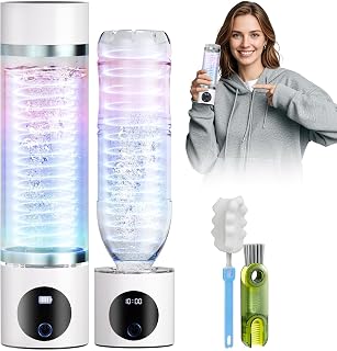 Neuer Wasserstoff-Wasserflasche 6000PPB【Ultra PEM Technologie】 Touchscreen, Druckentlastungsv…