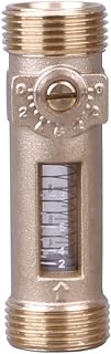 Visual Flow Balancing Valve for HVAC, Brass Flow Control Valve with Adjustable Scale, Hydronic Fl…