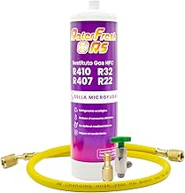 Kühlgas Ralerfresh RS Ersatz für R410, R32, R407 und R22 für Split-Klimaanlagen (Flasche + Sch…