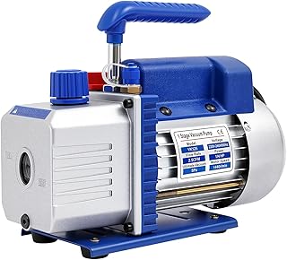 3CFM Vakuumpumpe Vakuumpumpe Klimaanlage, 1/4HP Vakuumpumpe Fitting Auxiliary für HVAC Klimaanla…