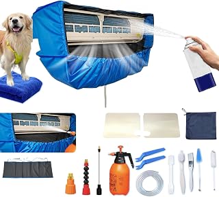 Klimaanlagen-Reinigungsset mit verbesserten Seitenteilen, Mini-Split-Reinigungsset, Extra Space-K…