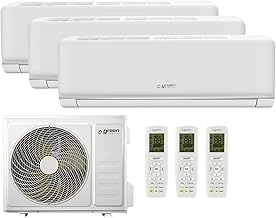Plus Klimaanlage Trial Split 9000 + 9000 + 12000 BTU, Wi-Fi R32, Energieeffizienz A++/A+, 3 Innen…