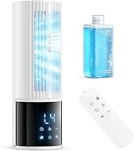 Mobile Klimaanlage 6in1, Luftkühler mit 3 Geschwindigkeiten, Turbo-Modus, Schlafwind, Nebelfunkt…