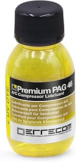 Errecom PAG 46 +UV DYE–80 mL,Schmiermittel für Kfz-Klimakompressoren, einschließlich Elektrok…