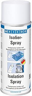 WEICON Isolier-Spray 400 ml, Transparenter Isolierlack auf Acrylharzbasis, Farblos