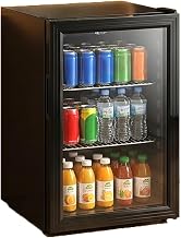 Trintion Mini Kühlschrank 60L mit Glastür, Kompakter Getränkekühlschrank für Kleiner Kühlsc…