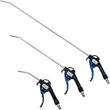 CCLIFE Druckluft Ausblaspistole 3tlg 110/300/500 mm 1/4 Zoll 8 bar | Druckluftpistole, Kompressor…