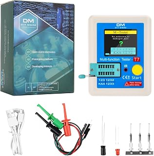 LCR-T7 Transistor-Tester, multifunktionaler TFT Transistor-Tester mit One-Key-Bedienung, grafisch…