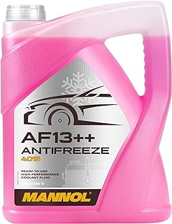 MANNOL 4015 AF13++ Kühlerfrostschutz Antifreeze Ready-Mix bis -40 °C, 5L | LOBRID-Lösung für …