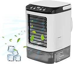 Mobile Klimaanlage 4-in-1,mit starkem Hochleistungs-Motor & Doppelvernebelung, 0,9 l Tank, Luftbe…