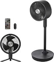 Dimplex DUOCOOL Smart 2-in-1 Akkuventilator Kabellos, Stand- & Tischventilator, 45 Std. Akku, 5 G…