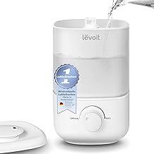 Levoit Luftbefeuchter Schlafzimmer, 23dB leise, Top-Fill, 2,5L | Kinderzimmer Humidifier, Kühler…
