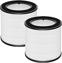 2 Stück HEPA-Ersatzfilter Kompatibel mit Philips 800 Series Luftreiniger | AC0830/10 AC0820/30 A…