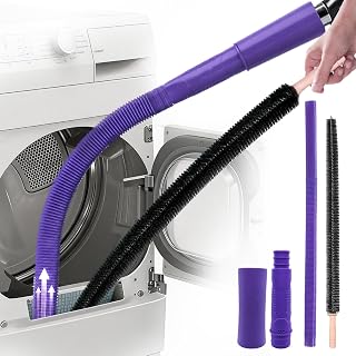 Trockner Lüftungsschlauch Reinigungsset,90cm Trockner Reinigungsschlauch | Flexibele Staubsauger…