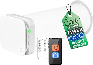 Turbionaire Trend HRV 150 WMW Dezentrale Wohnraumlüftung mit Wärmerückgewinnung (VMC), WiFi, F…