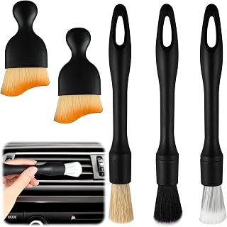 5 Stück Detailing Pinsel – Auto Innenraum Reiniger Set & Auto Reinigungsset Innenraum, Weiche …
