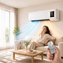 Klimaanlage Tragbar für Kühlung und Heizung, Klimaanlage für Zuhause, Ganzjähriges Komfort-Ac…