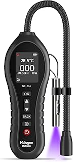 Halogendetektor Halogen Gas Detektor Klimaanlage Kältemittel Leck Detektor, 0-1000ppm Halogen Fr…