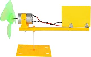 DEWIN DIY Windgenerator Kits, 0,01V-24V Mikro Windturbinen Generator Kit Kleiner Gleichstrommotor…