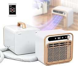 Leise 1500-W-Klimaanlage mit 130 m³/h Luftdurchsatz, tragbare Split-Klimaanlage, 12-Stunden-Time…
