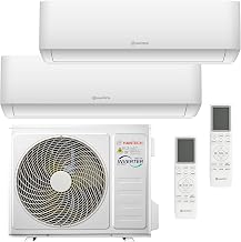 HANTECH Multisplit Klimaanlage 27000 BTU H-PRO mit 2x 12000 BTU Inneneinheit WIFI