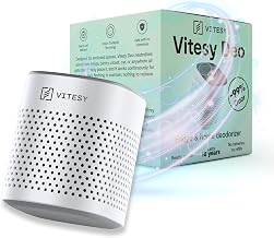 VITESY DEO Geruchsentferner | Für Kühlschrank, Auto, Schrank & Schuhe | 10 Jahre haltbar ohne F…