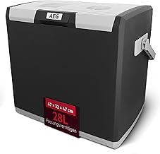 AEG Thermoelektrische Kühlbox KK 28, kühlt bis 20 °C unter Umgebungstemparatur, 28 Liter Fassu…