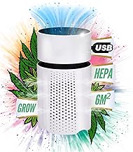 TronicXL Mini Luftreiniger Hepa Filter für Growbox Luftfilter Grow Grower Zelt Zelte Boxen Schra…