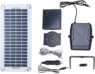 30W solarbetriebener Lüfterheizer | 12V tragbarer Raumwärmer mit kristallinem Siliziumpanel fü…