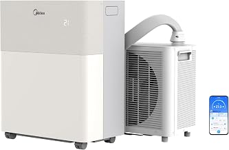 Midea PortaSplit-E Mobile Klimaanlage,Kühlen A++/Heizen A+, 12000 BTU 3,5kW,Mini-Split-Klimaanla…