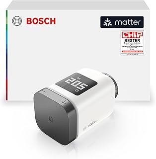 Bosch Smart Home Heizkörper-Thermostat II [+M], smartes Heizkörperthermostat, intelligentes Hei…