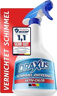 DRAXUS Profi Schimmelentferner mit innovativem Hafteffekt I Extra starkes Schimmelspray für Wand…