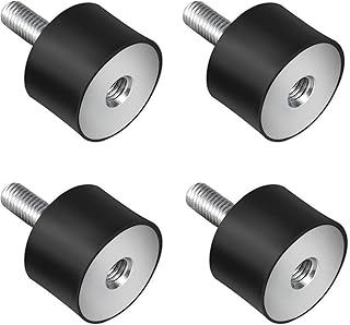 4 x M8 Stoßdämpfer, Silentblock Gummi-Metallpuffer, Stoßdämpfer Silentblock, Gummidämpfer